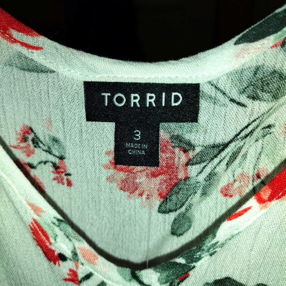 Torrid Cold Shoulder plus size